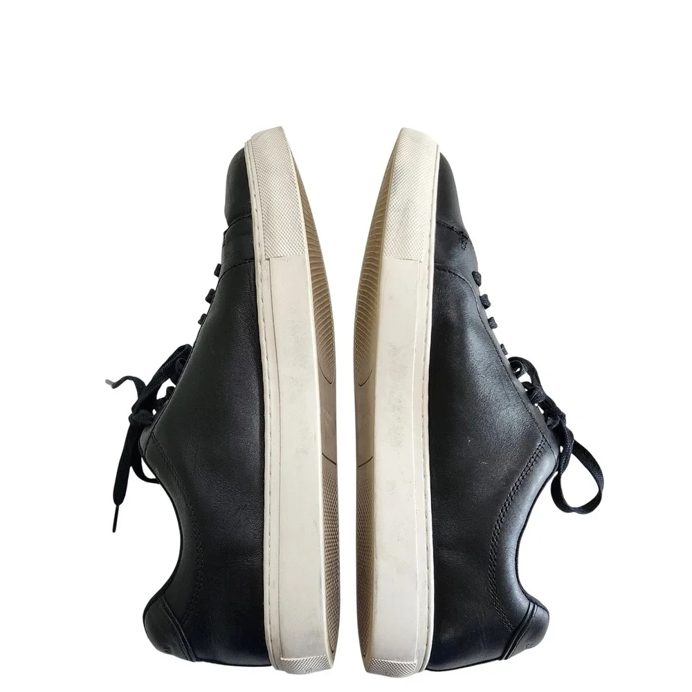 Cole Haan Mens Grand Series Jensen Sneaker Size 12 Black Leather Low Top Lace Up
